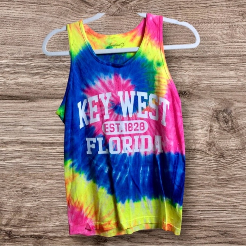 🎈3/$20! 
Key West tie-dyed tank top. Small.